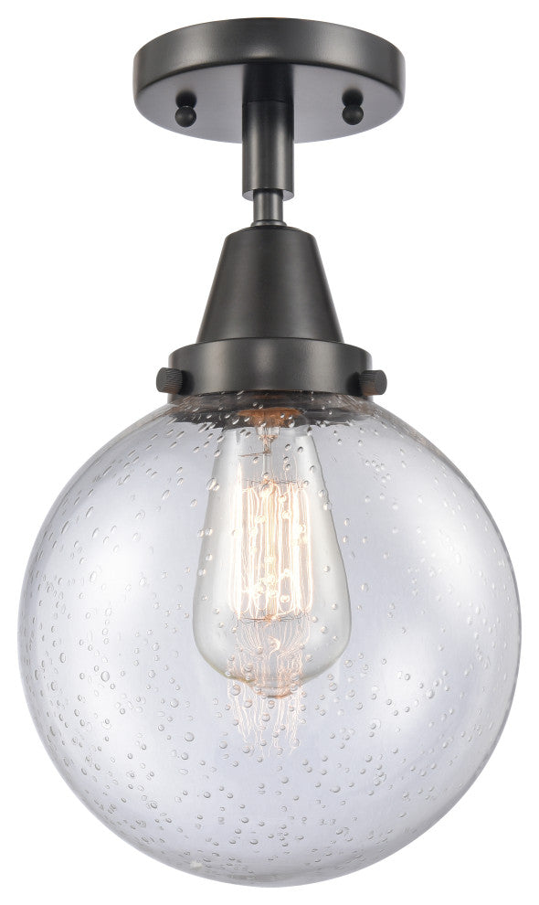 INNOVATIONS LIGHTING 447-1C-BK-G204-8 Beacon Flush Mount