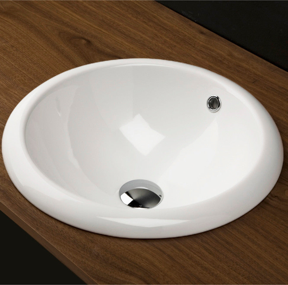 Lacava Euro Collection Lavatory, White