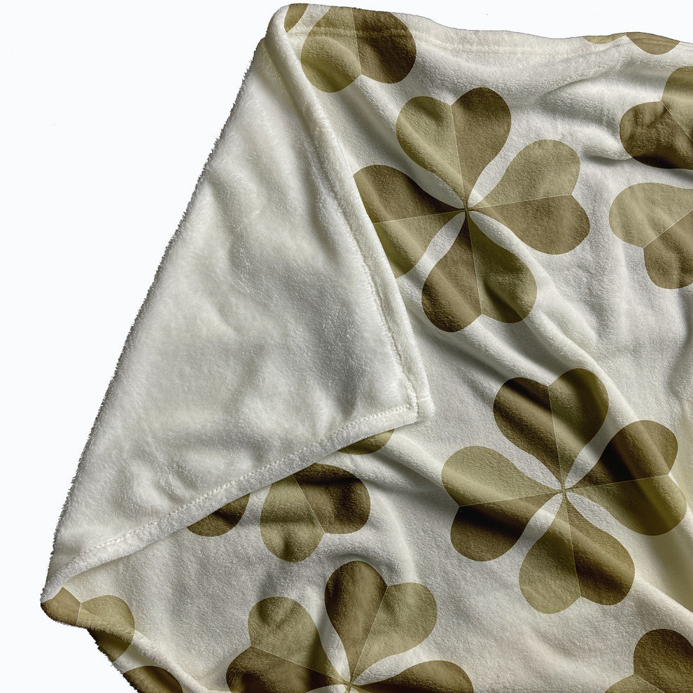 60 x 80 in Lucky Patch St. Patrick's Day Throw Blanket, Sustainable Green