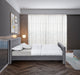 Dillard Velvet Upholstered Bed, Gray, Full