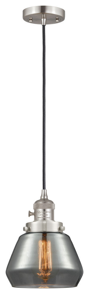 INNOVATIONS 201CSW-SN-G173-LED 1-Light Mini Pendant Brushed Satin Nickel