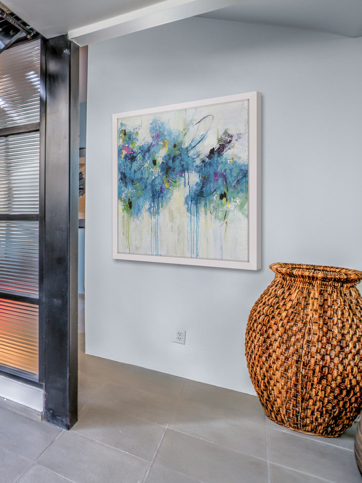 Marmont Hill, "Center Piece I 1" by Julie Joy Framed Painting Print, 12x12