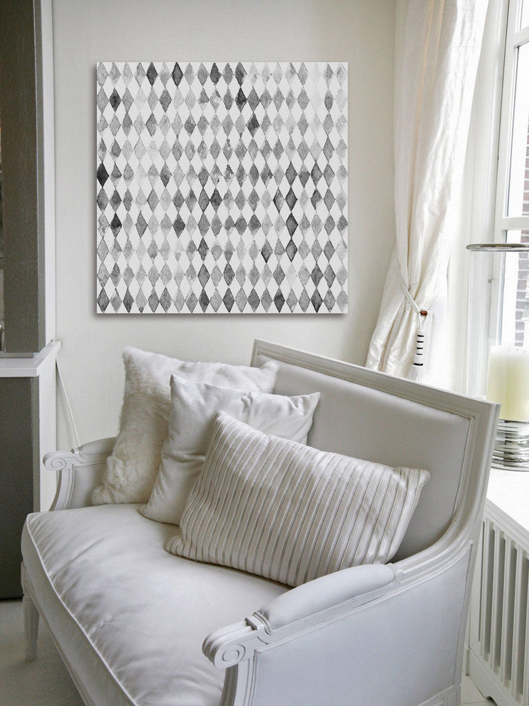 "Automatic Contrast" Painting Print on Canvas