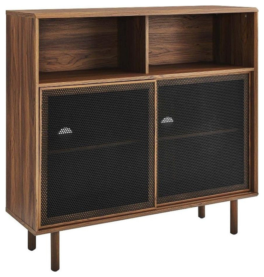 Kurtis 47" Display Cabinet, Walnut