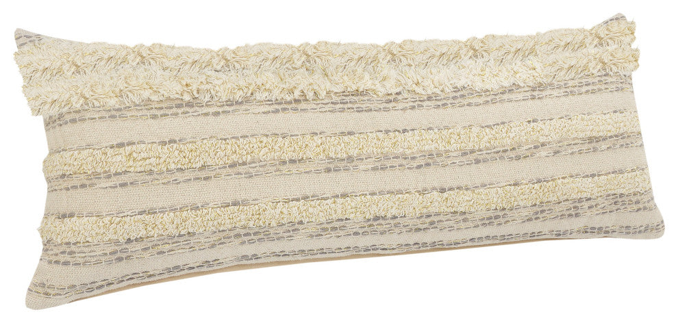 Gold Thread Luxury Throw Pillow