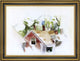 Charles Demuth Rooftops - 16" x 24" Framed Premium Canvas Print