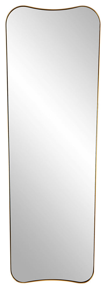 Uttermost 09839 Belvoir Large Antique Brass Mirror
