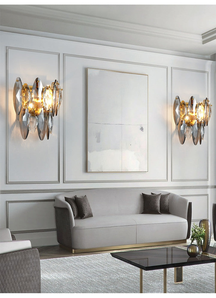 New LED Indoor home decor. Crystal lamp for living room