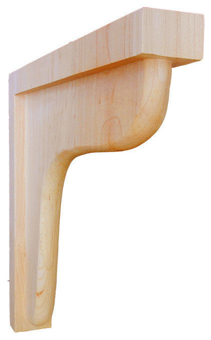 Wilton Wood Bracket, Red Oak