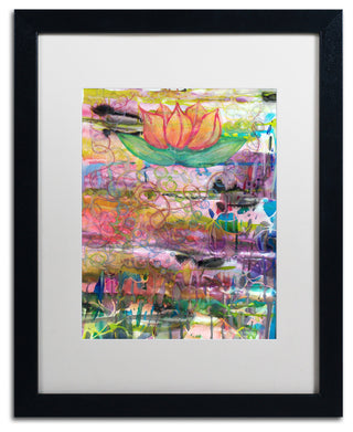 Lauren Moss 'Path to Enlightenment' Art, Black Frame, White Matte, 16"x20"