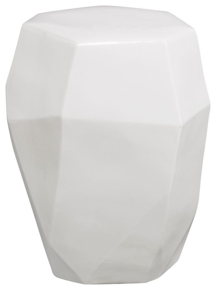 Uttermost - 25183 - Stool - Maquette - Gloss White