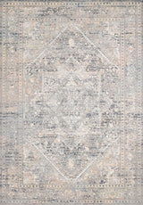 Lucia Rug, Gray/Sunset, 7'9"x10'6"