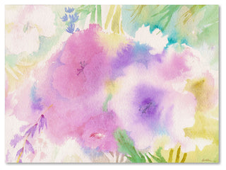 'Purple Magic' Canvas Art by Sheila Golden