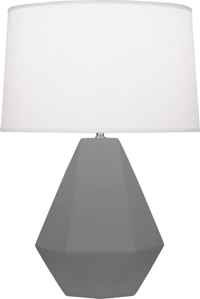Robert Abbey RA-MCR97 1-Light Table Lamp, Delta
