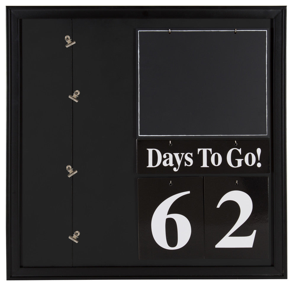 Kate and Laurel, Kayden 30 Day Countdown Collage, Black