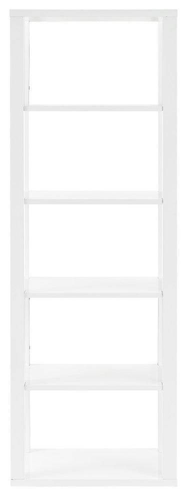Tresero Shelving Unit, High Gloss White