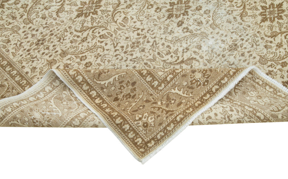Rug N Carpet - Handmade Turkish 6' 7'' x 9' 7'' Rustic Area Rug