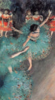 Edgar Degas A Green Dancer, 15"x30" Gallery Wrapped Canvas Print