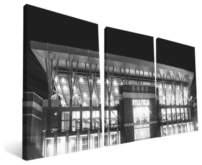 Texas A&M University Aggies New Kyle Field Stadium Canvas Print, 24"x48"