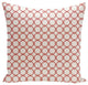 Holiday Brights Collection Geometric Pillow, Bulb, 20"x20"