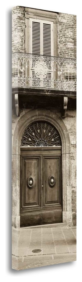 "La Porta VIa Todi" By Alan Blaustein, Giclee Print on Gallery Wrap Canvas