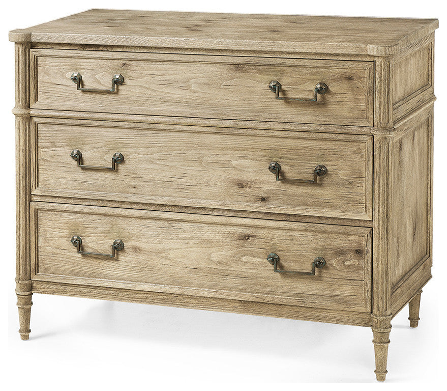 French Louis XVI Style Commode Natural 42"