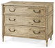 French Louis XVI Style Commode Natural 42"