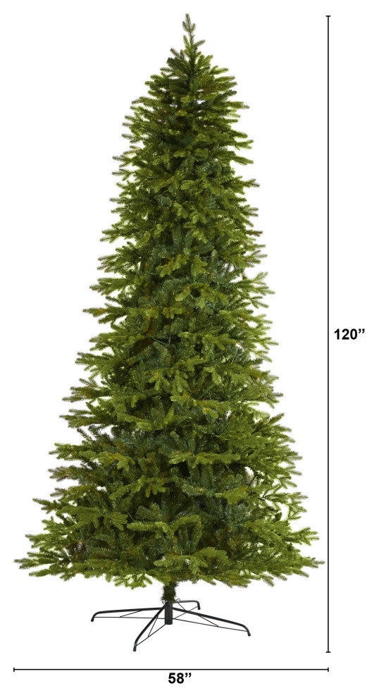 10ft. Belgium Fir Natural-Look Artificial Christmas Tree