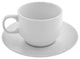 Bistro Tea Cup and Saucer, Set of 6