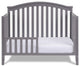 Kali 4-in-1 Convertible Crib, Gray, No Changer