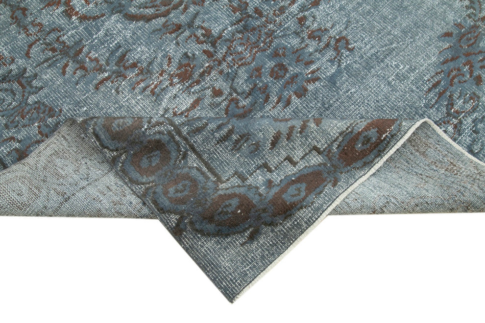 Rug N Carpet - Handmade Anatolian 5' 9" x 8' 8" Distressed Overdyed Rug