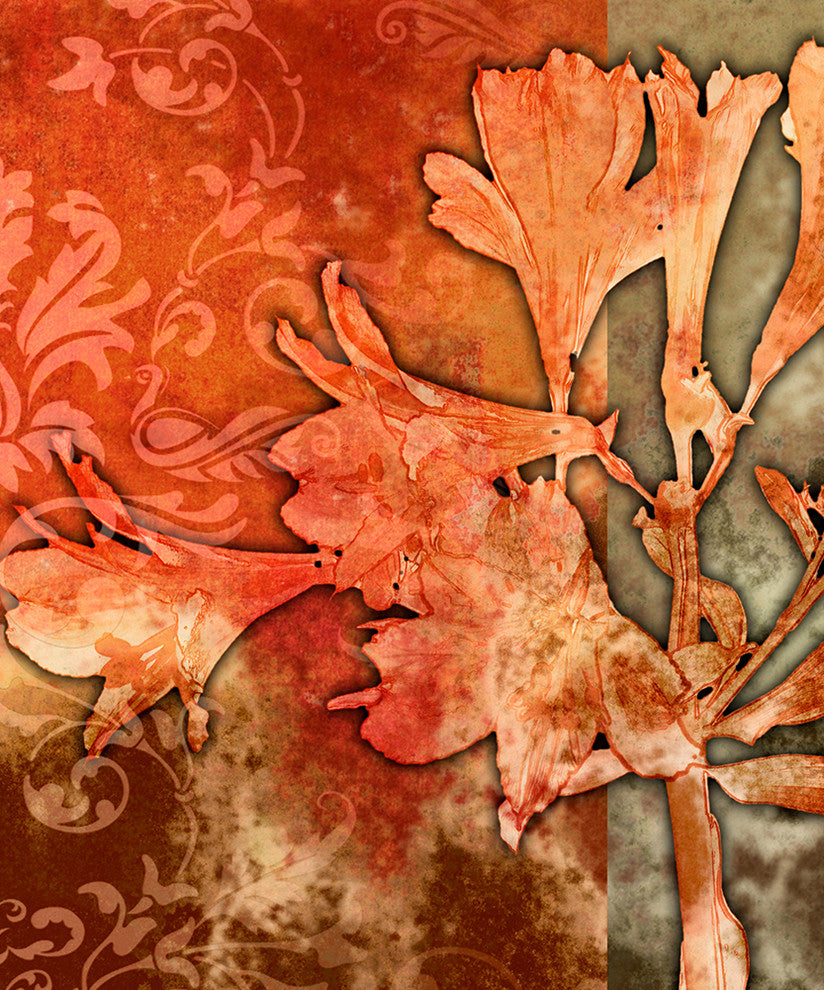 "Flower Fire" Paper, 20"x24"