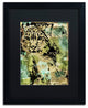 Color Bakery 'Leopard Ink' Matted Framed Art, Black Frame, Black Mat, 16x20