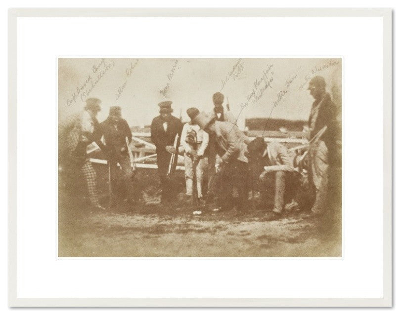 Captain David Campbell, Allan Robertson, Tom Morris, Bob Andrews, Sir Hugh Playf