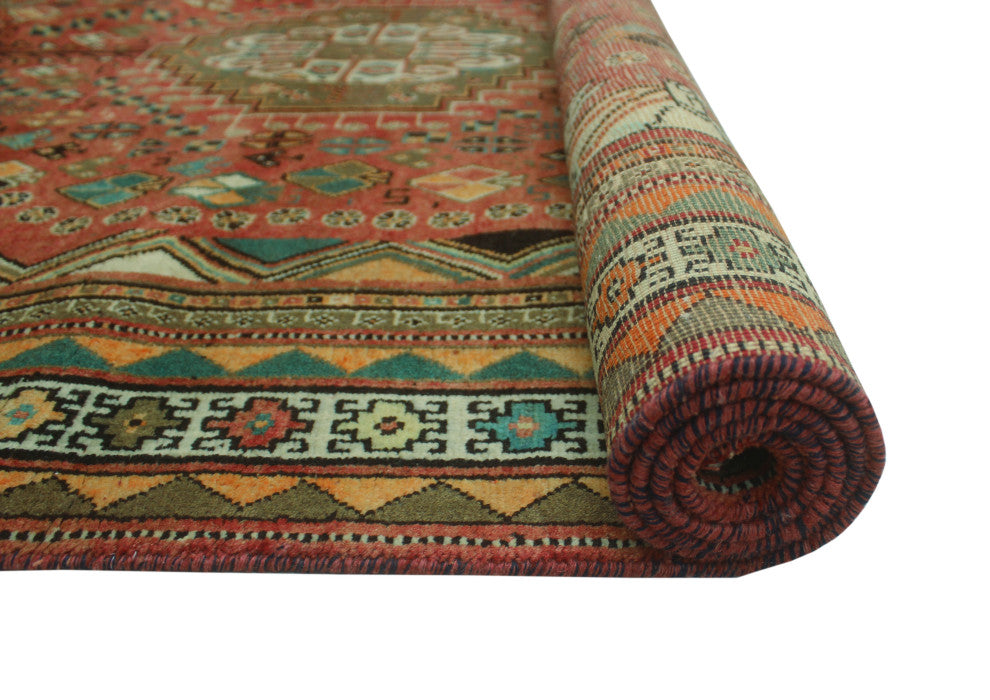 Semi-Antique Fariborz Rust Rug