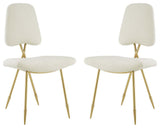 Ponder Dining Side Chair Set of 2, Ivory
