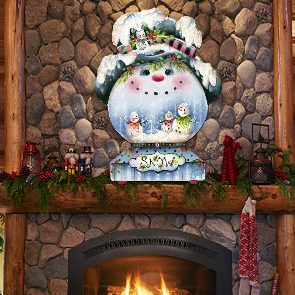 Joe Cool Snow Globe Door Hanger