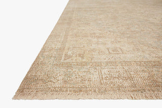 Priya PRY-01 Ocean/Ivory 7'9"x9'9" Area Rug