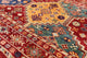 8' 6" X 9' 8" Khorjin Super Kazak Hand-Knotted Wool Rug Q5238