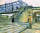 Vincent Van Gogh The Trinquetaille Bridge, 20"x25" Gallery Wrapped Canvas