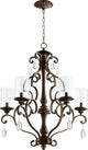 San Miguel 5-Light Chandelier, Vintage Copper