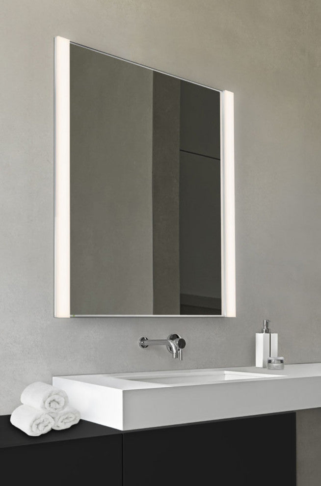 Sonneman 2550 Vanity 27" W x 36-1/4" H Modern Rectangular Framed - Polished