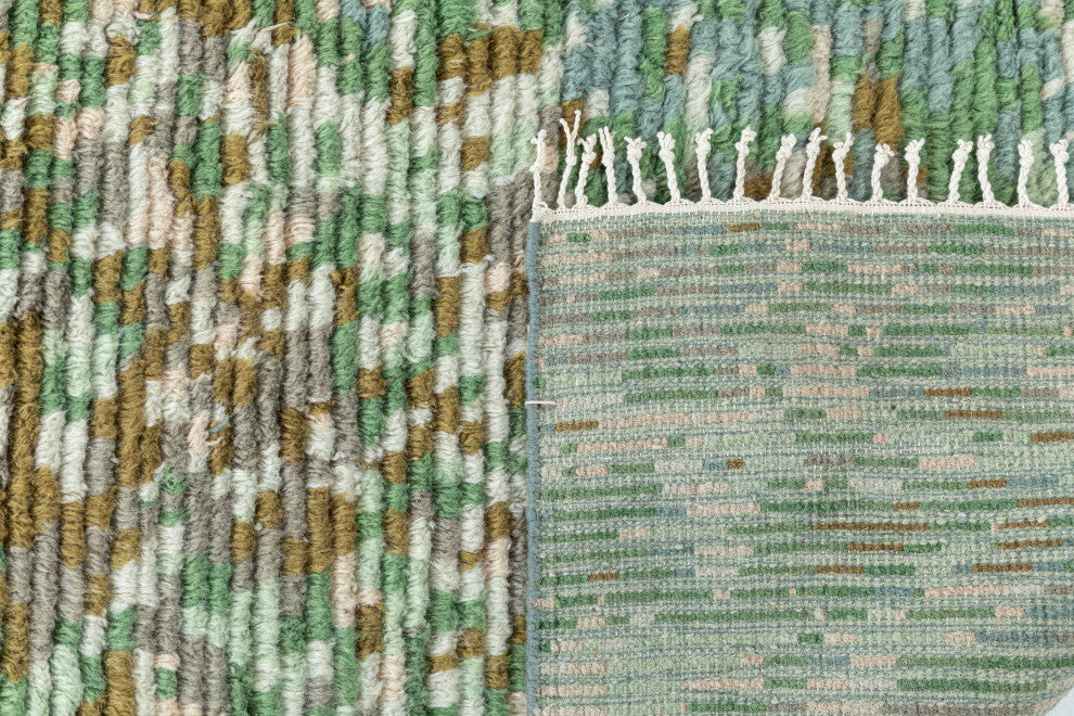 NuStory Fieldstone Hand Tufted  Area Rug in Green