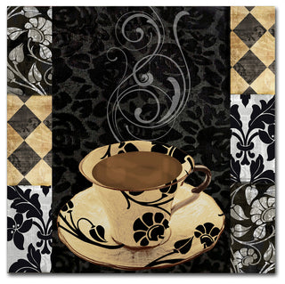 Color Bakery 'Cafe Noir VI' Canvas Art, 24"x24"