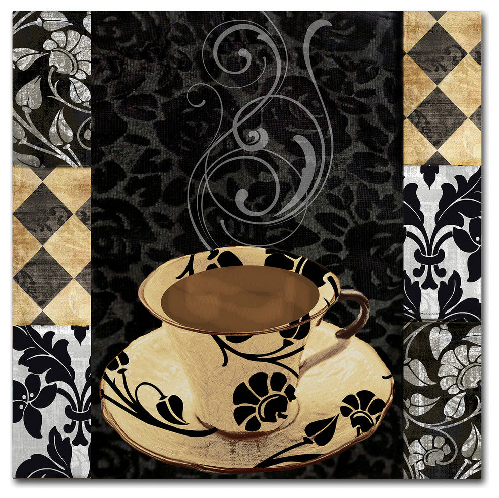 Color Bakery 'Cafe Noir VI' Canvas Art, 24"x24"