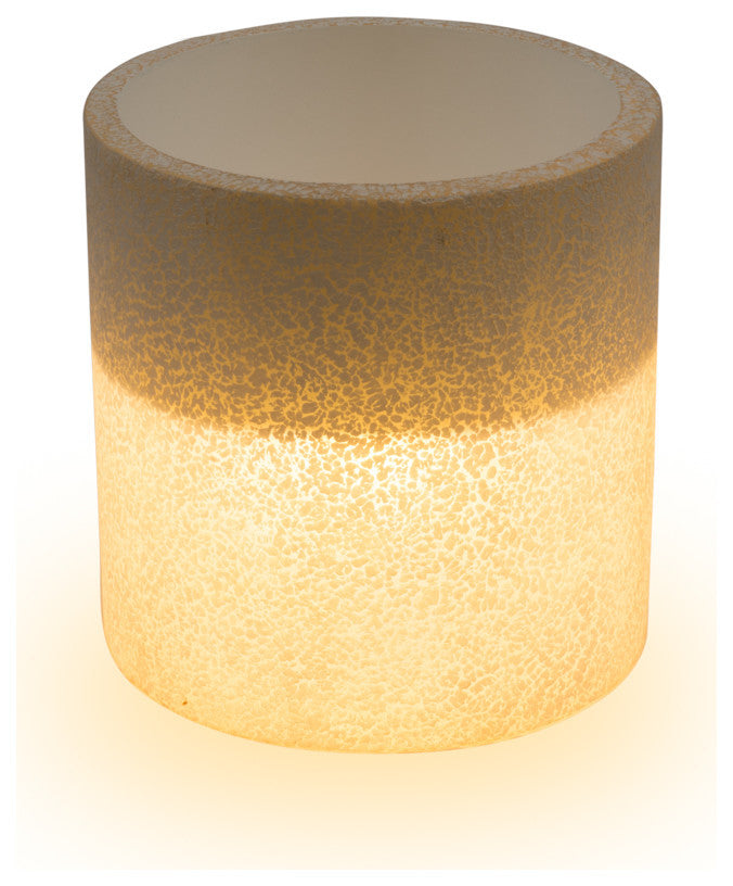Round Planter with Plato White