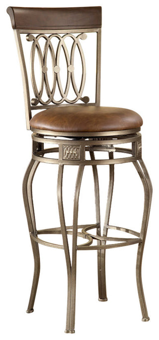 Montello Swivel Stool, Bar Height