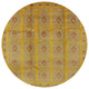 Ahgly Company Indoor Round Mid-Century Modern Area Rugs, 4' Round