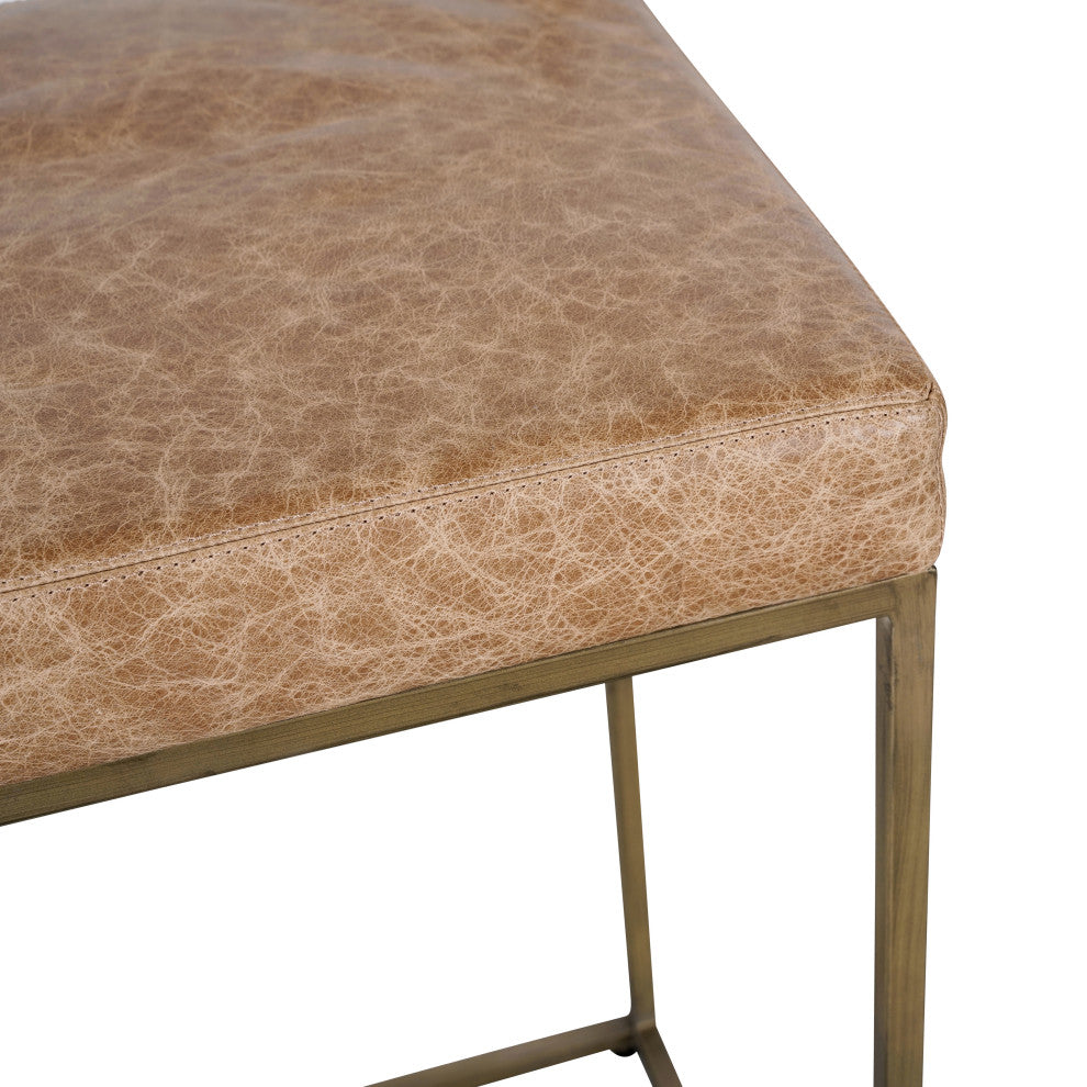 Belfort 26" Counter Stool Chestnut by Kosas Home