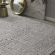 94 X 130 Grey Polyester Rug